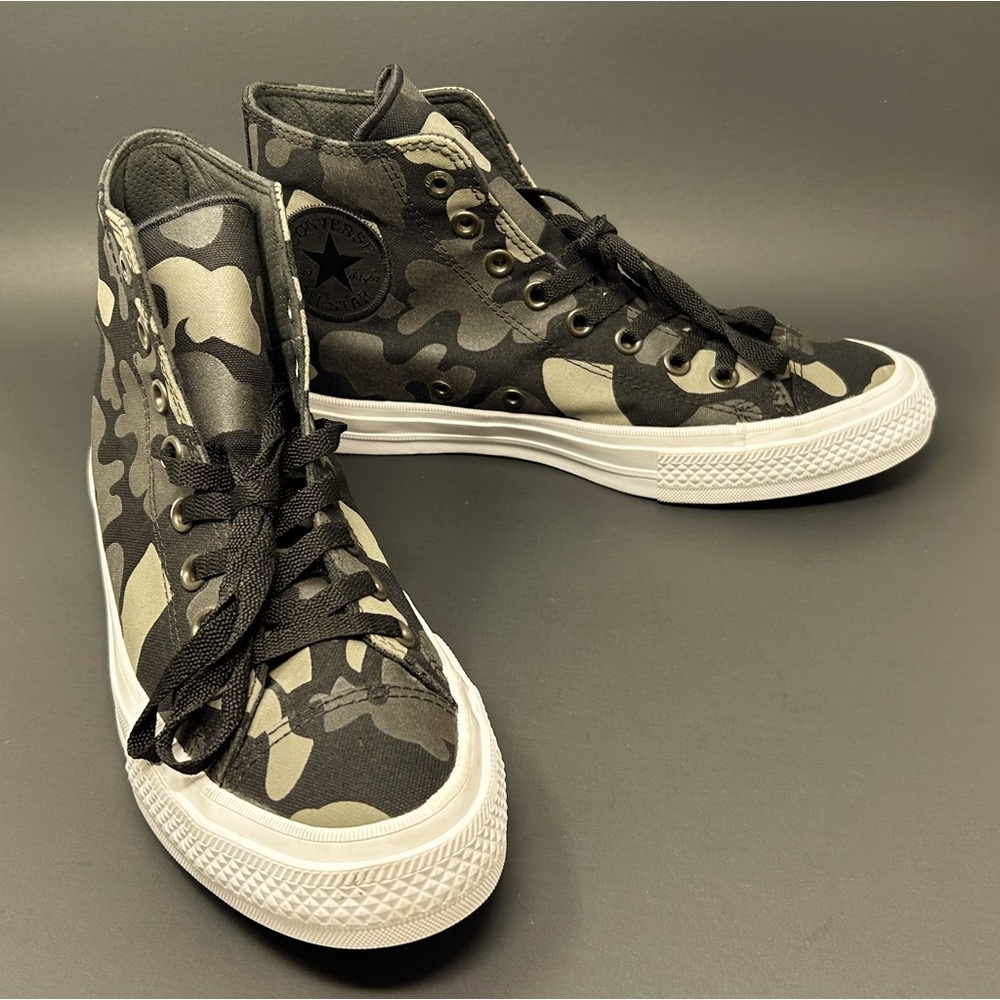 Converse Chuck Taylor II All-Star 2 Reflective
Camo Black W10 M8